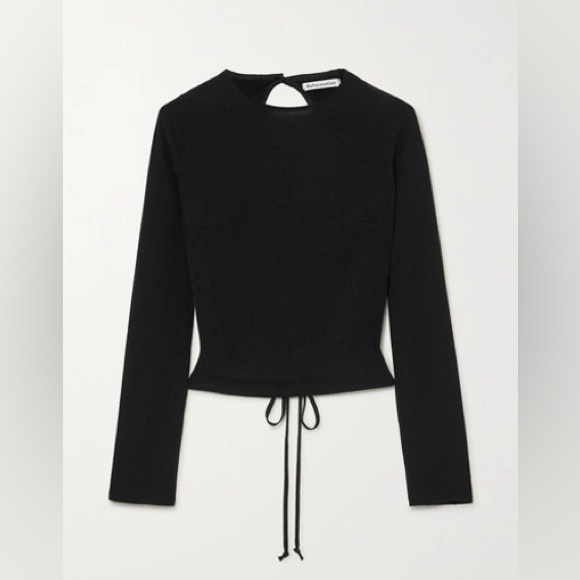 Reformation Cassia Cropped Open Back Top - Picture 2 of 15